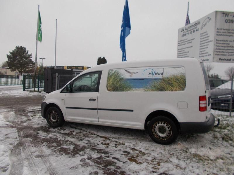Gebraucht VW Caddy Maxi 102 PS (75 kW) 2013 Weiß Van / Kleinbus