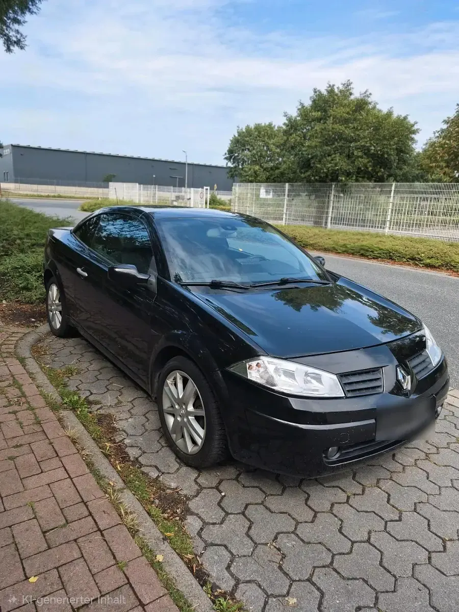 Gebraucht Renault Mégane Cabriolet 101 PS (74 kW) 2005 Schwarz Cabrio