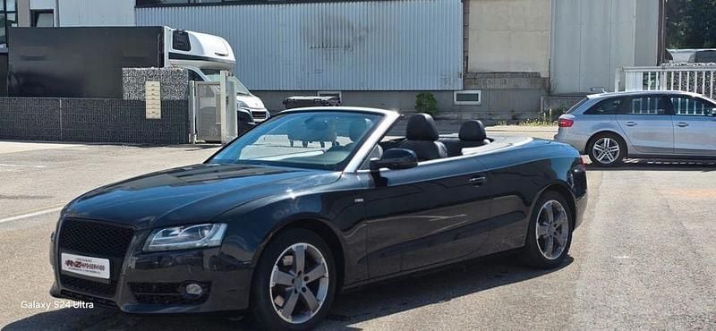 Schwarz Gebraucht 2010 Audi A5 Cabriolet S-Line Cabrio | 11.000 € (Guter Preis) - Bild 1/4
