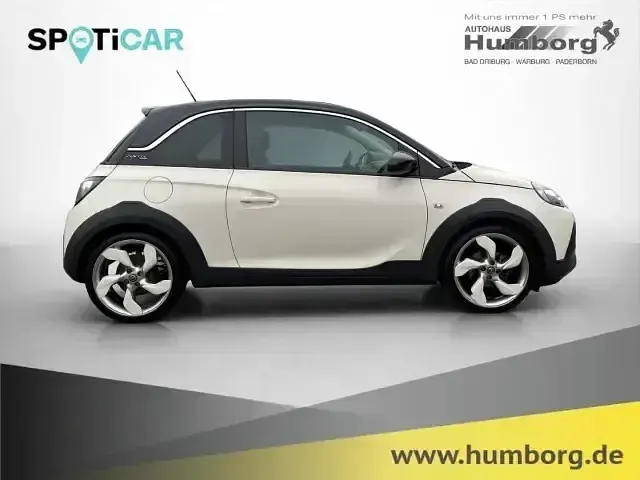 Gebraucht Opel Adam Rocks Rocks 90 PS (66 kW) 2015 Weiss Kleinwagen