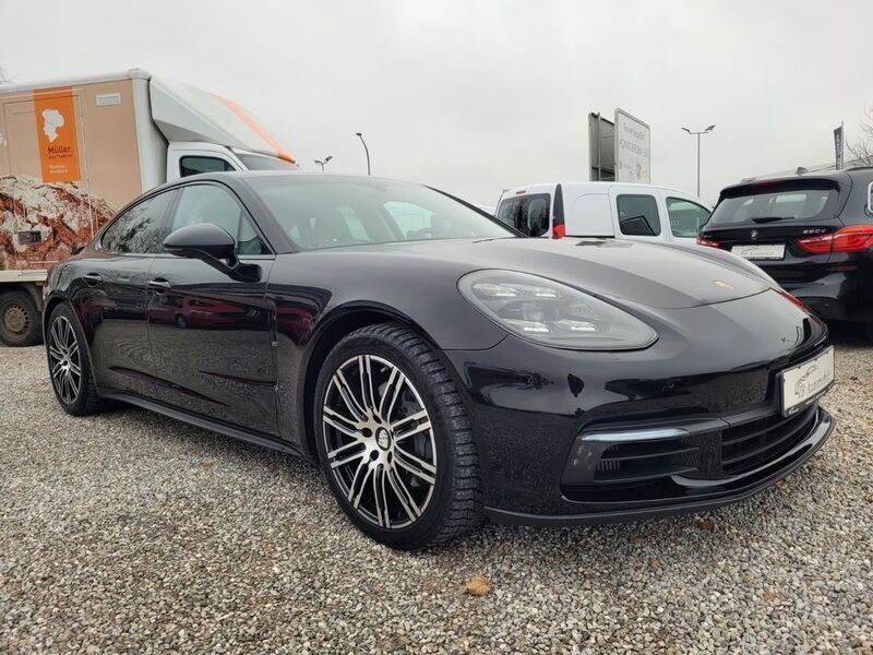Gebraucht Porsche Panamera 4S 421 PS (309 kW) 2017 Tiefschwarzmetallic Limousine