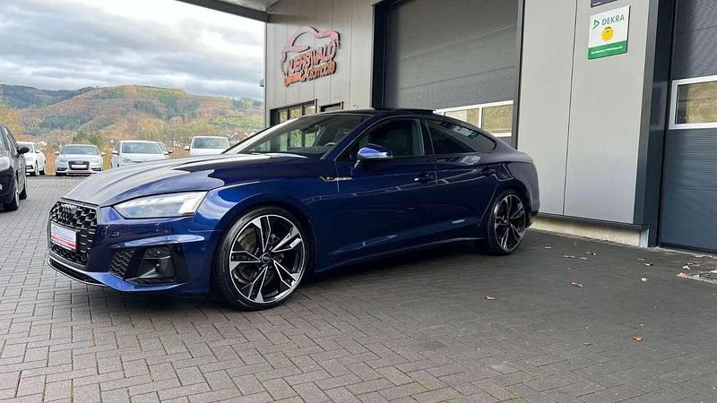 Gebraucht Audi A5 S-Line 163 PS (119 kW) 2022 Navarrablau Coupé