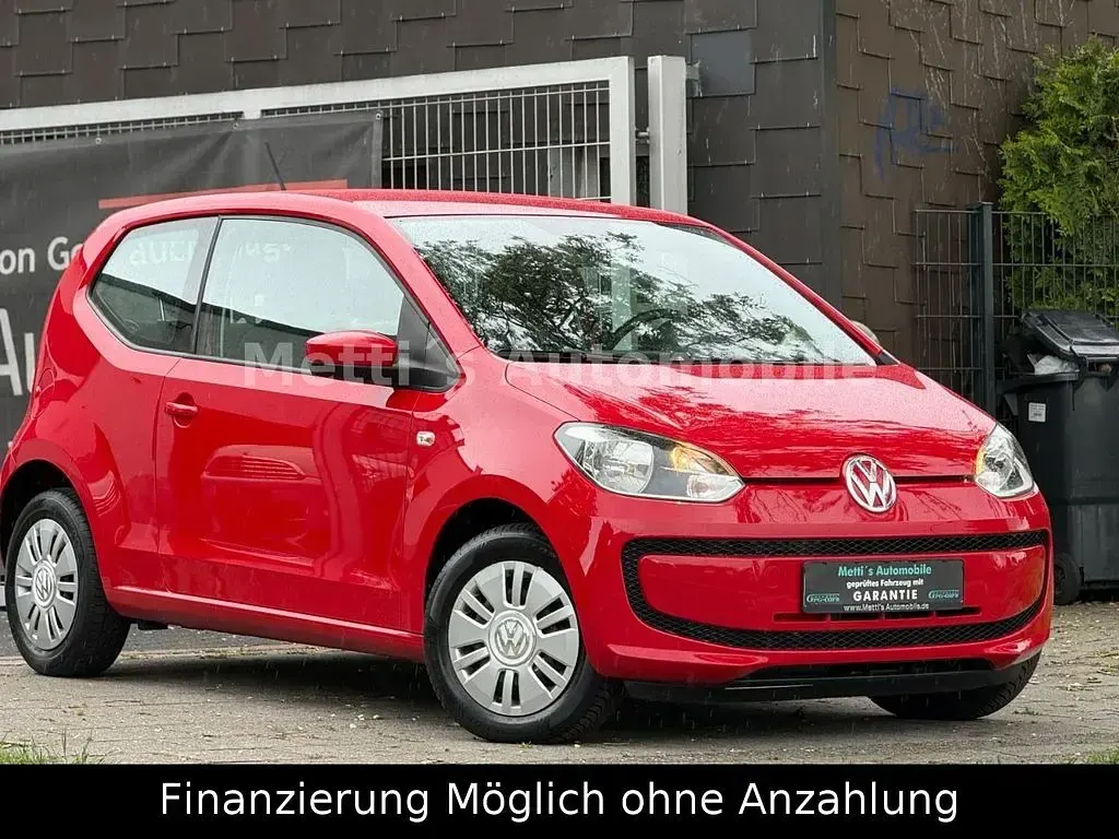 Gebraucht VW up! move up! 60 PS (44 kW) 2014 Rot Kleinwagen