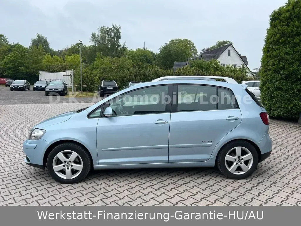 Gebraucht VW Golf Plus Cross United 122 PS (89 kW) 2008 Blau Kleinwagen