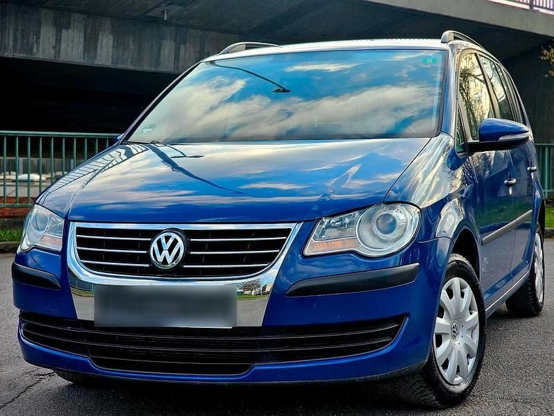 Gebraucht VW Touran 102 PS (75 kW) 2009 Blau Van / Kleinbus