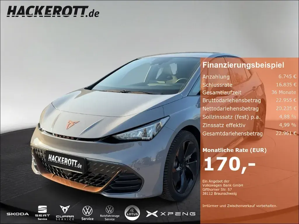 Używany Cupra Born 169 kW (231 KM) 2023 Hatchback
