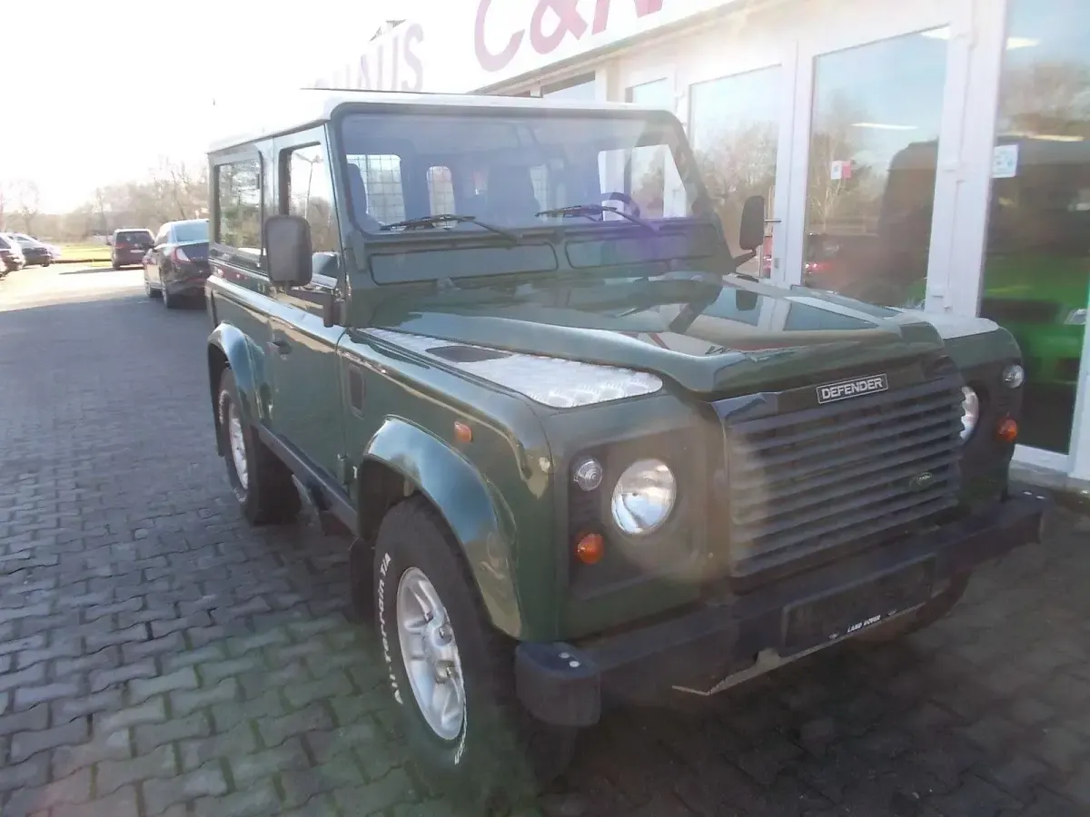 Gebraucht Land Rover Defender S 122 PS (89 kW) 2002 Grün SUV