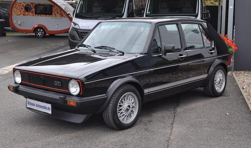 Gebraucht VW Golf I GTI 111 PS (81 kW) 1982 Schwarz Kleinwagen
