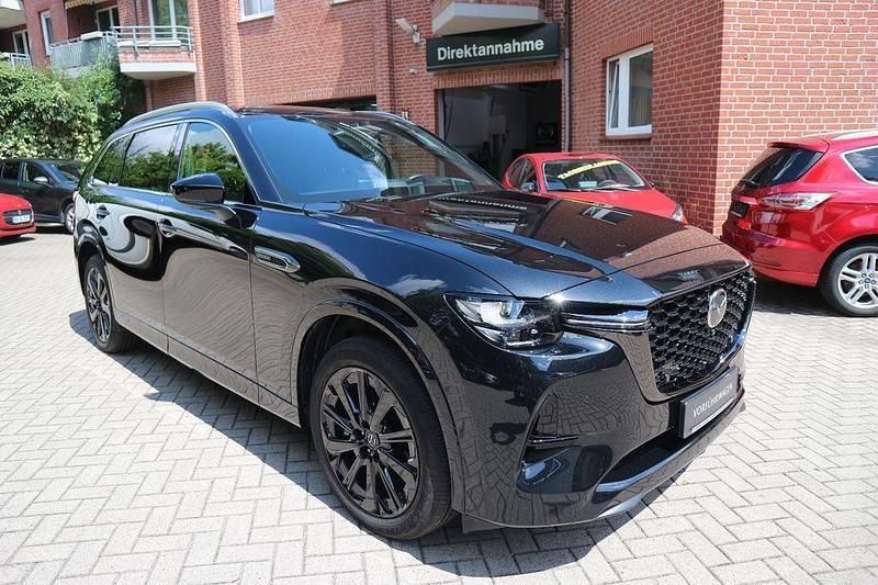 Schwarz Gebraucht 2024 Mazda CX-80 Homura-Line SUV | 51.950 € (Fairer Preis) - Bild 1/4