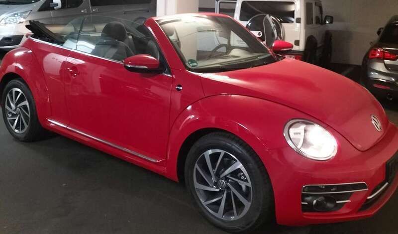 Tornadorot sonderlackierung Gebraucht 2018 VW Beetle Sound Cabrio | 35.995 € - Bild 1/4