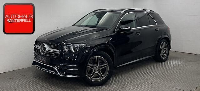 Obsidianschwarz (metallic) Gebraucht 2021 Mercedes GLE350 AMG SUV | 54.700 € (Fairer Preis) - Bild 1/4