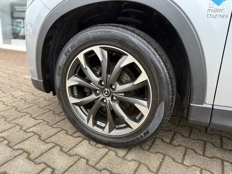 Gebraucht Mazda CX-5 Sky 160 PS (117 kW) 2015 Silber metallic SUV