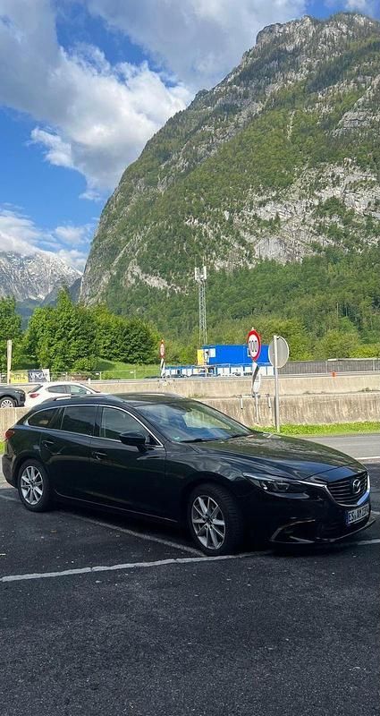 Schwarz Gebraucht 2015 Mazda 6 Sports-Line Kombi | 13.500 € (Teuer) - Bild 1/4