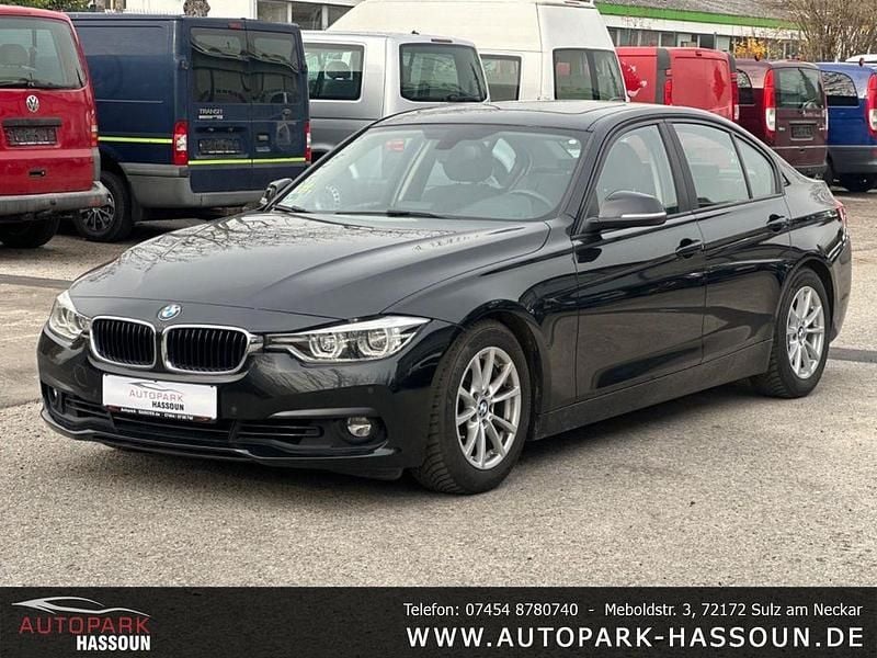 Schwarz Gebraucht 2016 BMW 320 Advantage Limousine | 10.999 € (Guter Preis) - Bild 1/4
