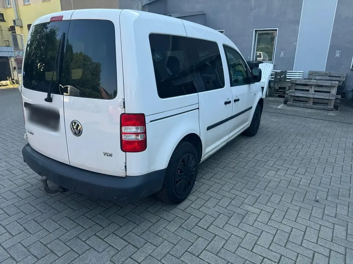 Gebraucht VW Caddy 75 PS (55 kW) 2012 Weiß Van / Kleinbus