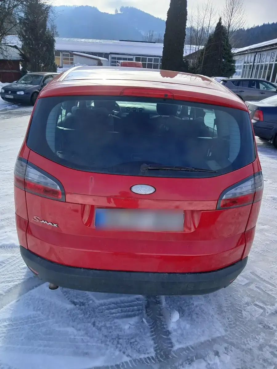 Używany Ford S-MAX S 130 KM (95 kW) 2006 Czerwony Minivan