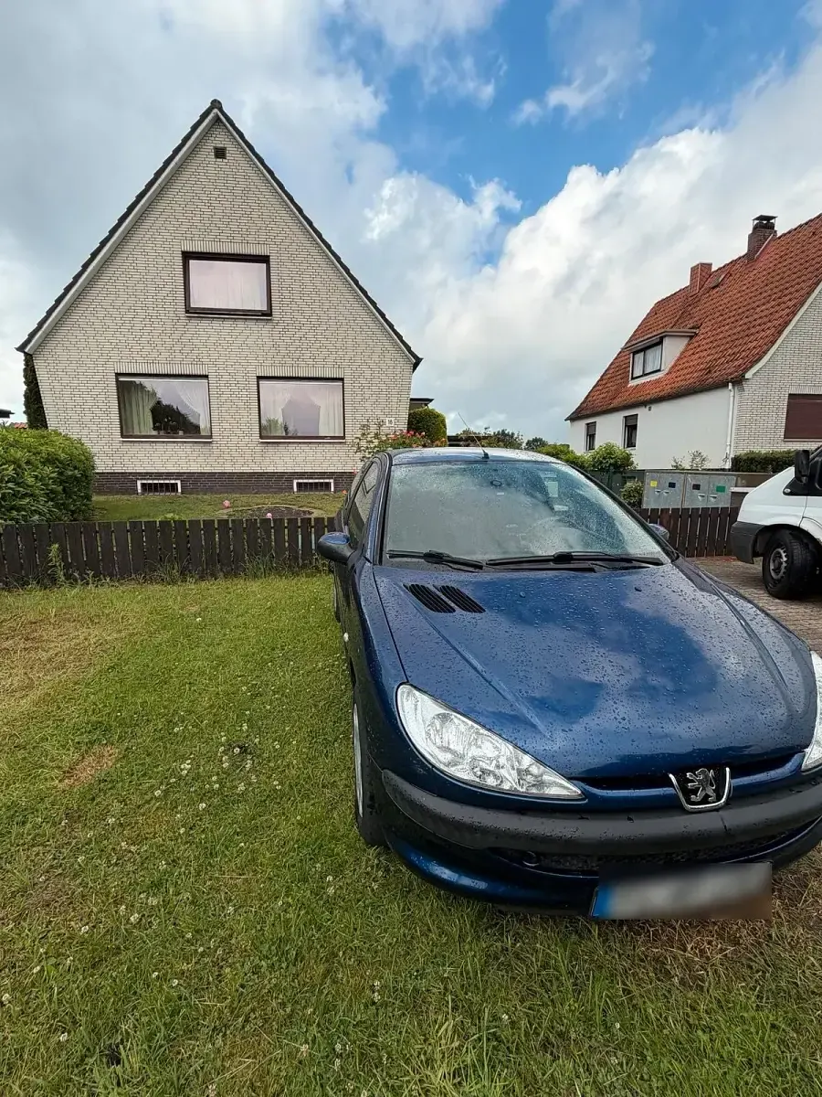 Gebraucht Peugeot 206 75 PS (55 kW) 2007 Blau Coupé