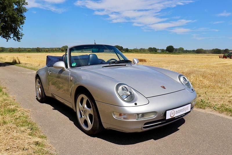 Silber Gebraucht 1994 Porsche 911 Carrera Cabriolet Cabrio | 99.993 € - Bild 1/4
