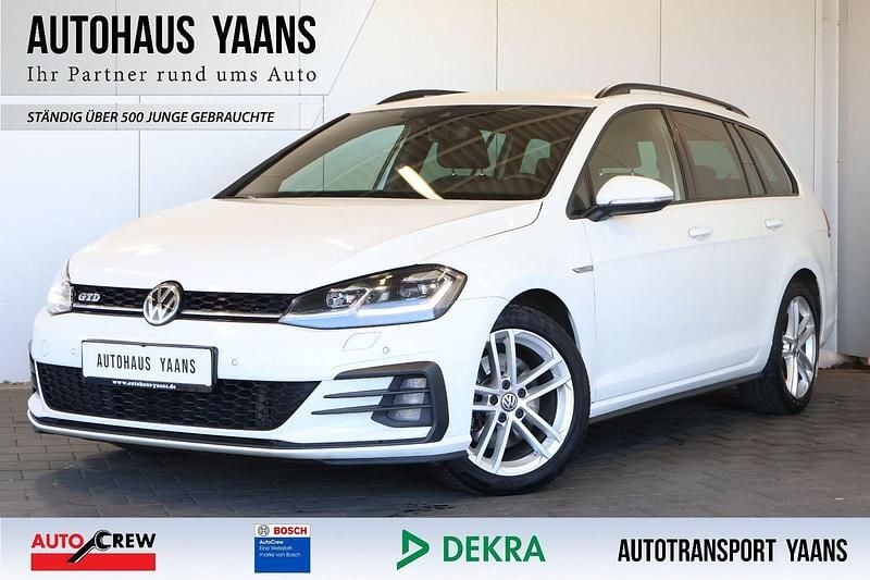 Weiß Gebraucht 2019 VW Golf VII GTD Kombi | 15.489 € (Superpreis) - Bild 1/4