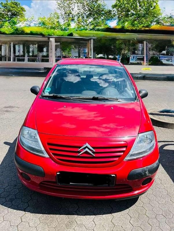 Rot Gebraucht 2004 Citroën C3 Kleinwagen | 1.299 € (Fairer Preis) - Bild 1/4