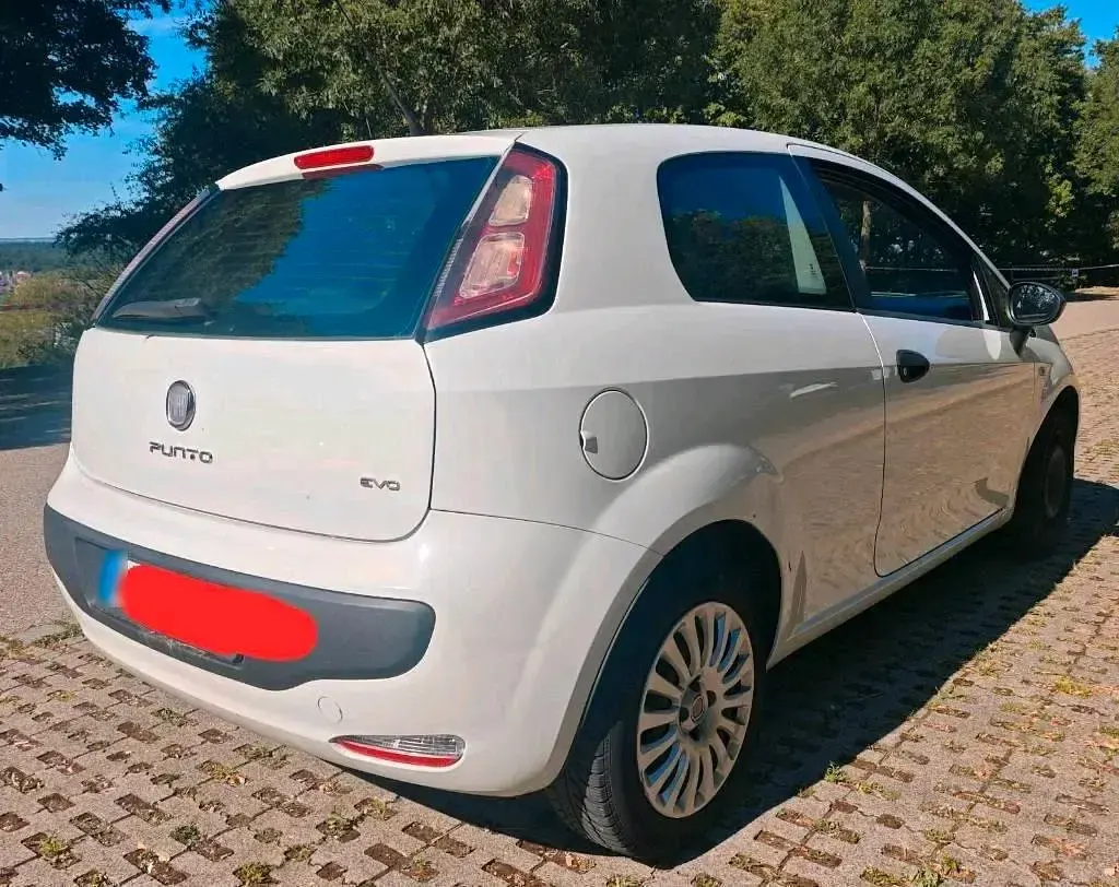 Gebraucht Fiat Punto Evo 78 PS (57 kW) 2010 Weiß Kleinwagen