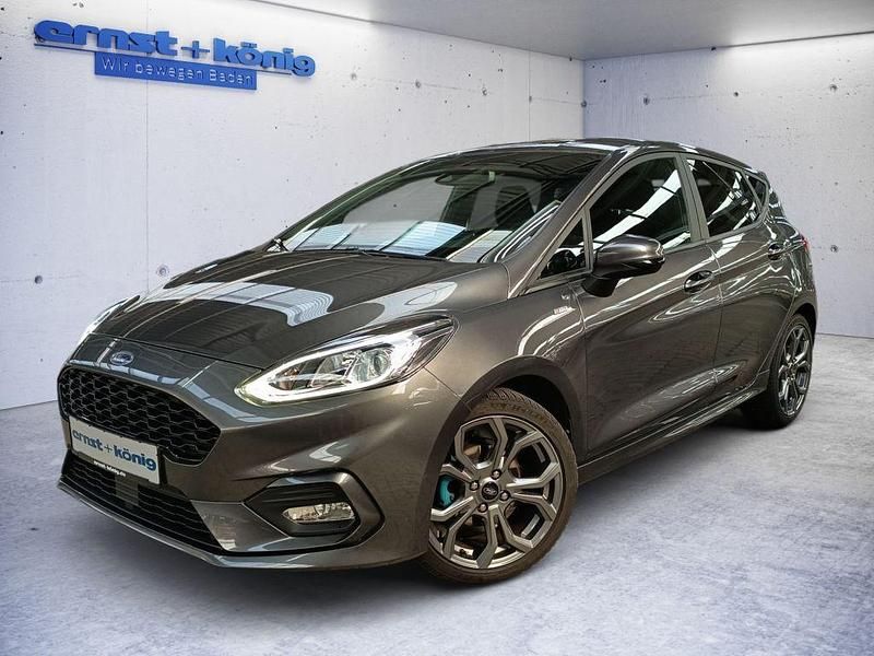 Grau Gebraucht 2019 Ford Fiesta ST-Line Kleinwagen | 12.990 € (Fairer Preis) - Bild 1/4