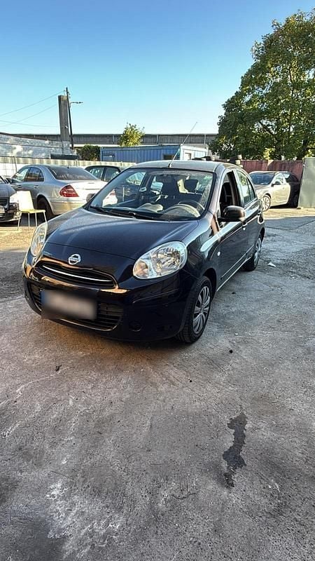 Schwarz Gebraucht 2012 Nissan Micra Kleinwagen | 6.700 € (Fairer Preis) - Bild 1/4