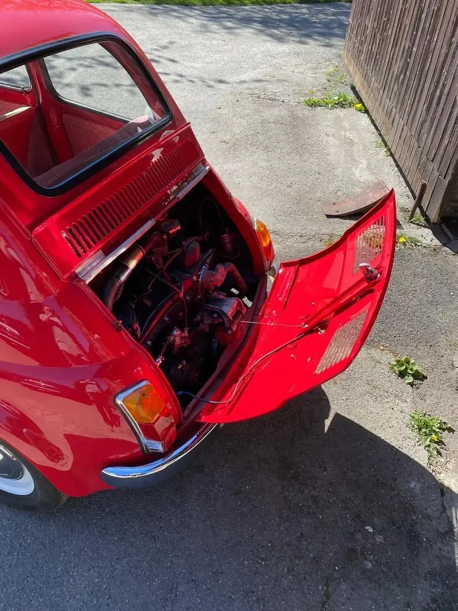 Gebraucht Fiat 500 18 PS (13 kW) 1970 Rot Kleinwagen