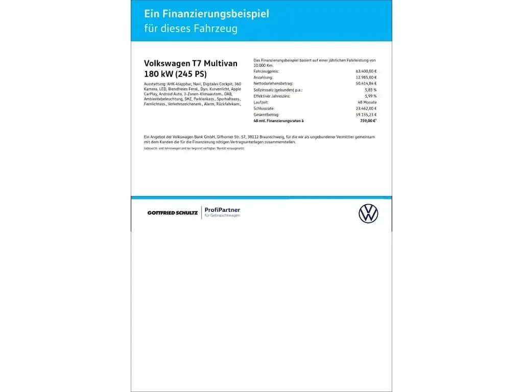 Używany VW T7 Style 245 KM (180 kW) 2025 Czarny Van