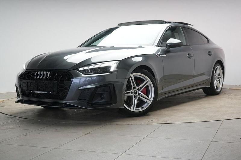 Gebraucht Audi A5 S-Line 204 PS (150 kW) 2021 Daytona gray pearl effect Coupé