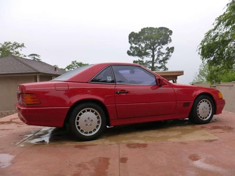 Gebraucht Mercedes SL500 326 PS (239 kW) 1990 Rot Cabrio