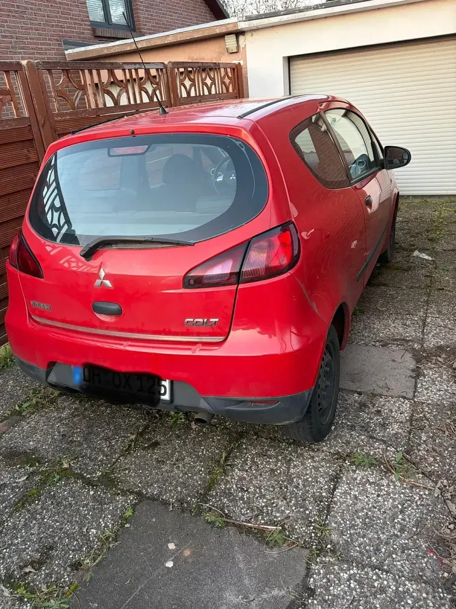 Gebraucht Mitsubishi Colt Top 2010 Rot Kleinwagen