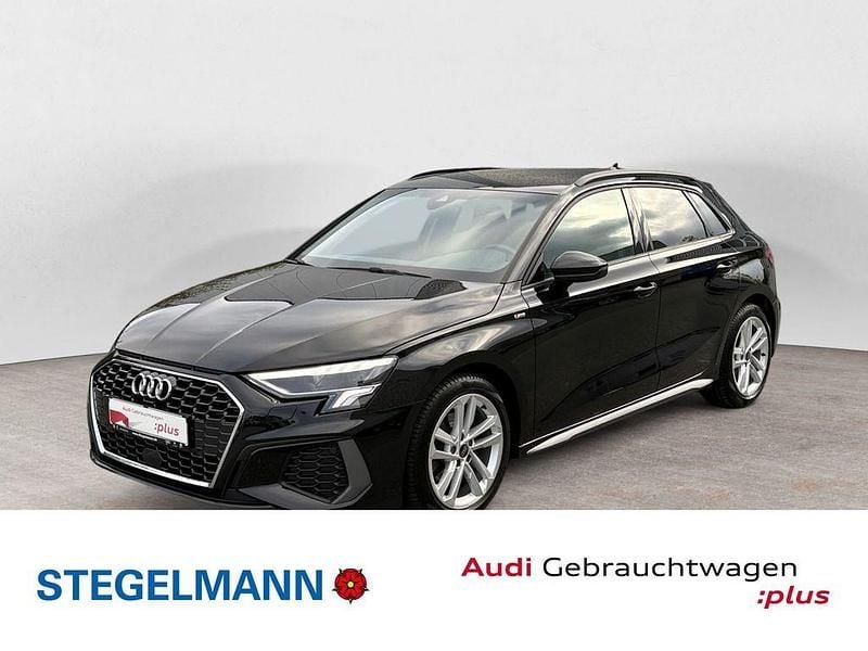 Gebraucht Audi A3 S-Line 116 PS (85 kW) 2024 Mythosschwarz metallic Limousine