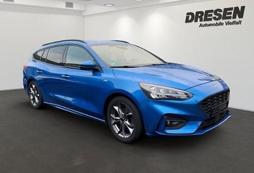 Gebraucht Ford Focus ST-Line X 125 PS (91 kW) 2020 Blau Kombi
