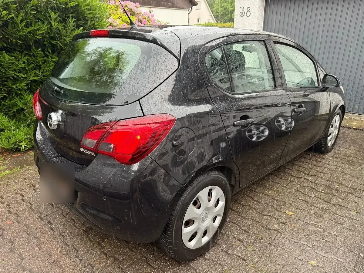 Gebraucht Opel Corsa 90 PS (66 kW) 2015 Schwarz Kleinwagen
