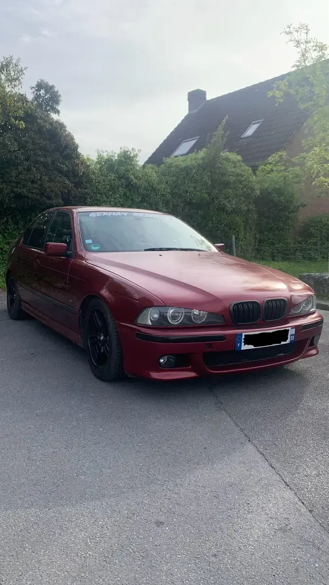 Używany BMW 535 235 KM (172 kW) 1997 Czerwony Sedan/Limuzyna
