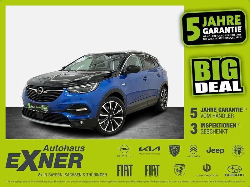 Topas blau Gebraucht 2021 Opel Grandland X Ultimate SUV | 22.900 € (Fairer Preis) - Bild 1/4