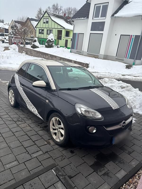 Gebraucht Opel Adam 69 PS (50 kW) 2014 Schwarz Kleinwagen