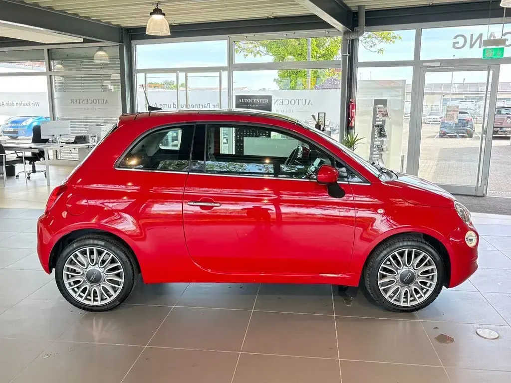 Gebraucht Fiat 500 Lounge 69 PS (50 kW) 2018 Rot Kleinwagen