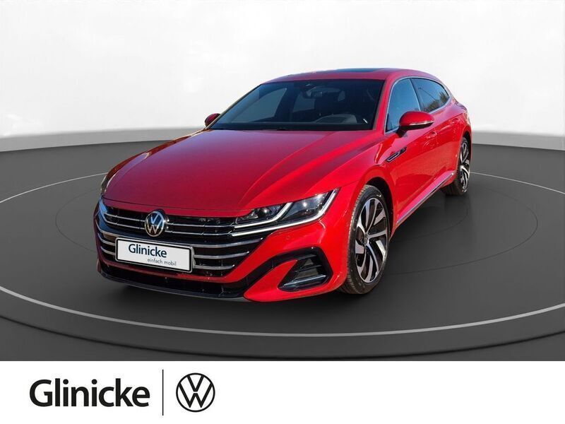 Kings red metallic Gebraucht 2021 VW Arteon R-line Coupé | 29.970 € (Guter Preis) - Bild 1/4