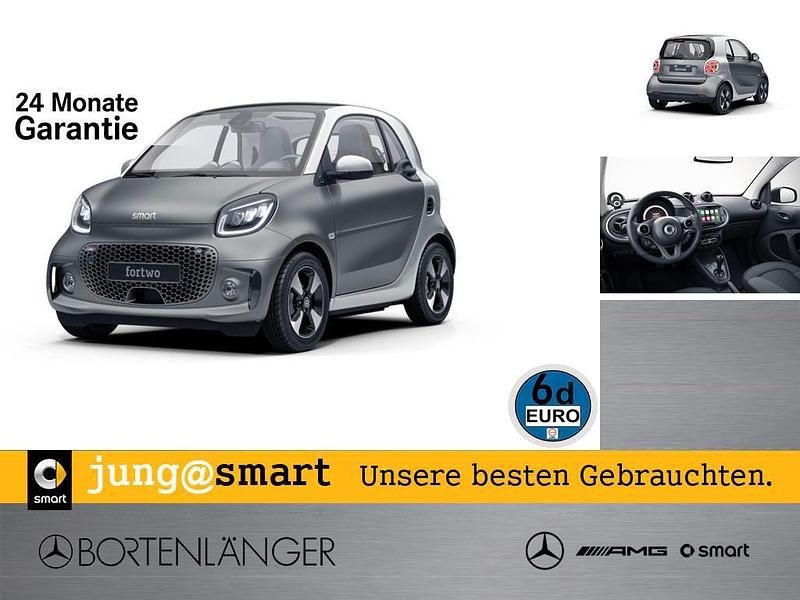 Grau Gebraucht 2023 Smart ForTwo Electric Drive Exclusive Kleinwagen | 16.669 € (Fairer Preis) - Bild 1/4