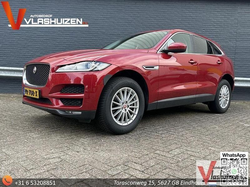 Rot Gebraucht 2017 Jaguar F-Pace Prestige SUV | 11.975 € (Superpreis) - Bild 1/4