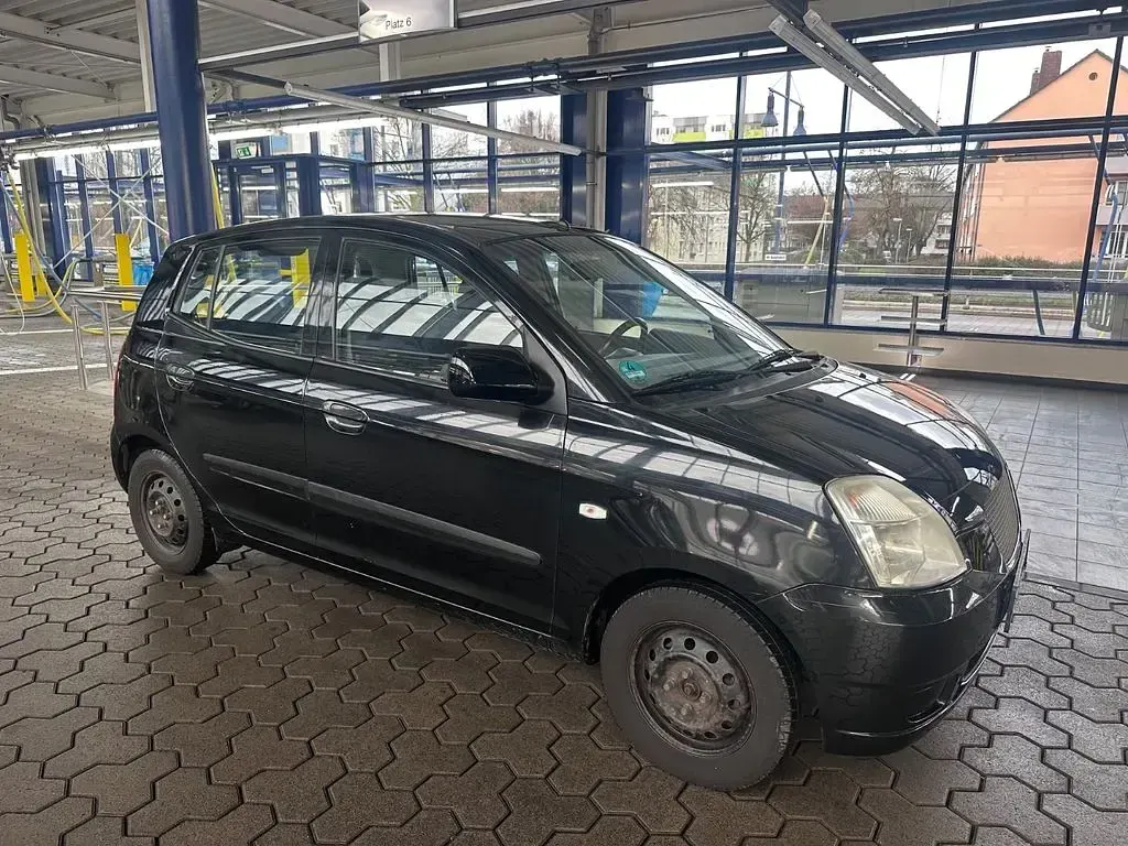 Gebraucht Kia Picanto LX 65 PS (47 kW) 2007 Schwarz Kleinwagen