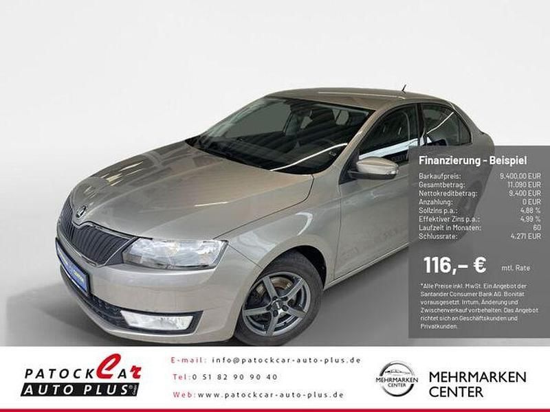 Beige Gebraucht 2016 Skoda Rapid Ambition Limousine | 9.400 € (Fairer Preis) - Bild 1/4