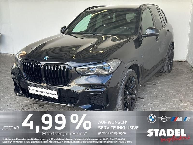 Black sapphire metallic Gebraucht 2022 BMW X5 M Sport SUV | 55.840 € (Superpreis) - Bild 1/4