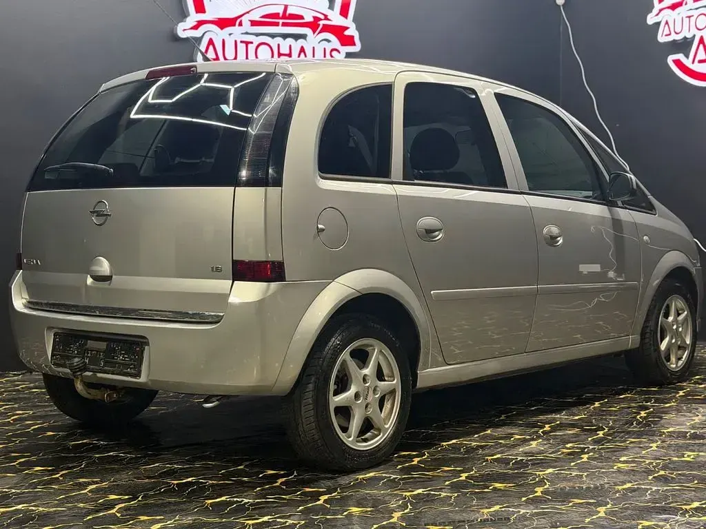 Gebraucht Opel Meriva Edition 105 PS (77 kW) 2008 Silber Van / Kleinbus