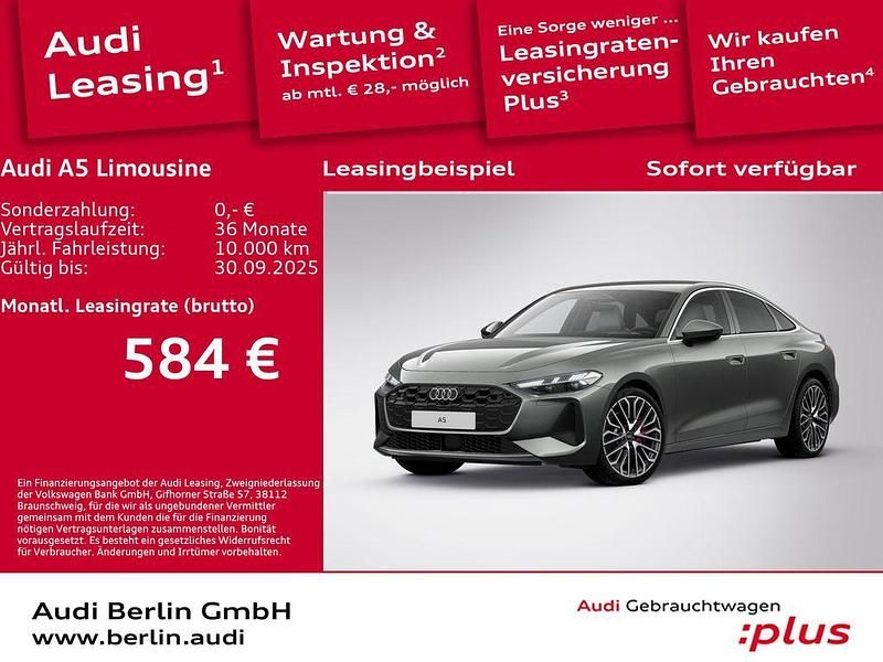 Chronosgrau metallic Gebraucht 2025 Audi A5 Ambiente Coupé | 55.700 € (Fairer Preis) - Bild 1/3