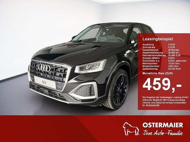 Mythosschwarz Neu 2025 Audi Q2 Advanced Plus SUV | 36.990 € (Etwas zu teuer) - Bild 1/4