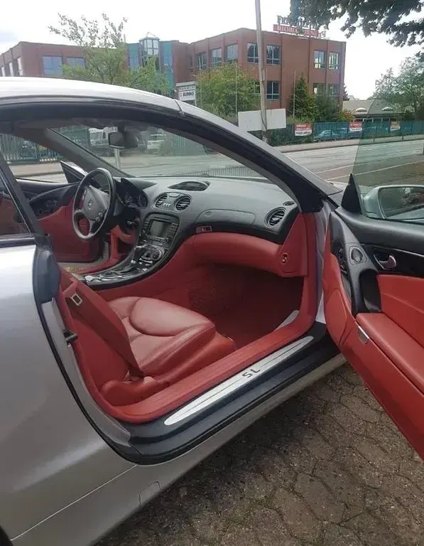 Gebraucht Mercedes SL350 Edition 245 PS (180 kW) 2004 Silber Cabrio