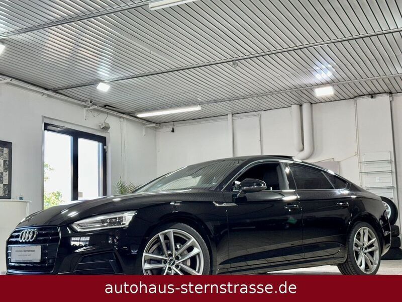 Schwarz Gebraucht 2019 Audi A5 Sportback Sport Limousine | 25.960 € (Fairer Preis) - Bild 1/4